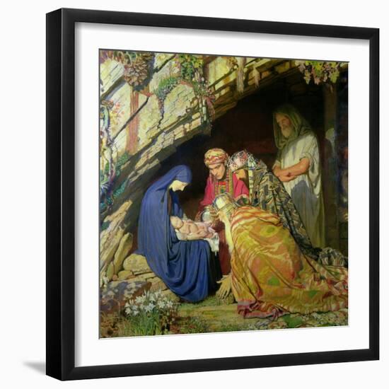 The Three Wise Kings-George Spencer Watson-Framed Giclee Print