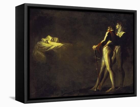 The Three Witches Appearing to Macbeth and Banquo, 1800-1810-Henry Fuseli-Framed Stretched Canvas