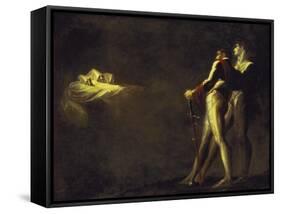 The Three Witches Appearing to Macbeth and Banquo, 1800-1810-Henry Fuseli-Framed Stretched Canvas
