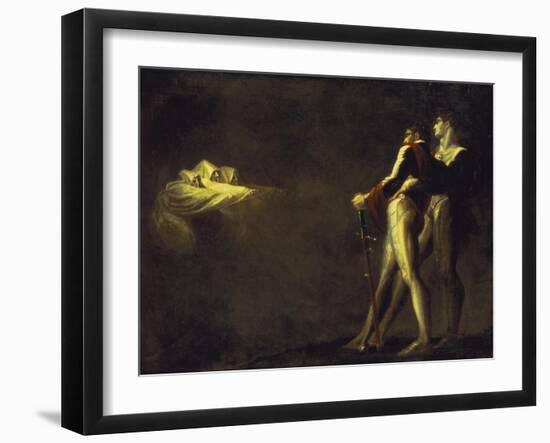 The Three Witches Appearing to Macbeth and Banquo, 1800-1810-Henry Fuseli-Framed Giclee Print