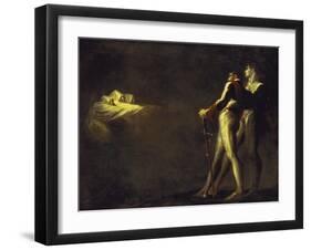 The Three Witches Appearing to Macbeth and Banquo, 1800-1810-Henry Fuseli-Framed Giclee Print