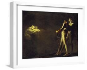 The Three Witches Appearing to Macbeth and Banquo, 1800-1810-Henry Fuseli-Framed Giclee Print