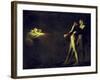 The Three Witches Appearing to Macbeth and Banquo, 1800-1810-Henry Fuseli-Framed Giclee Print