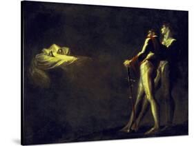 The Three Witches Appearing to Macbeth and Banquo, 1800-1810-Henry Fuseli-Stretched Canvas