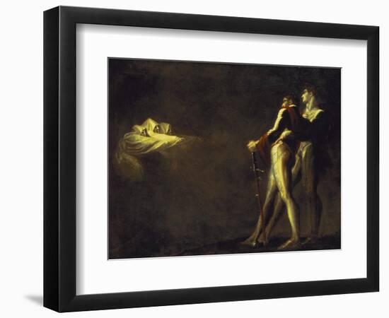 The Three Witches Appearing to Macbeth and Banquo, 1800-1810-Henry Fuseli-Framed Giclee Print