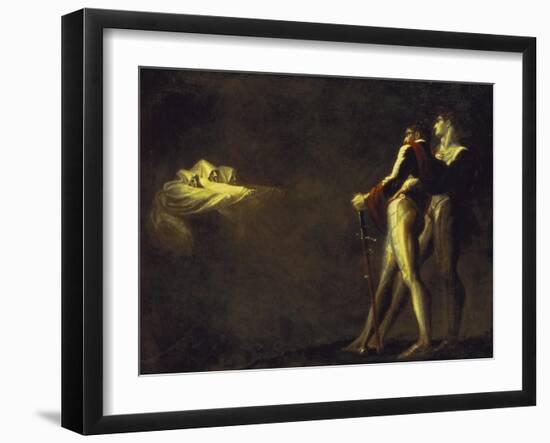 The Three Witches Appearing to Macbeth and Banquo, 1800-1810-Henry Fuseli-Framed Giclee Print