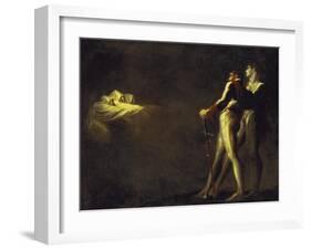 The Three Witches Appearing to Macbeth and Banquo, 1800-1810-Henry Fuseli-Framed Giclee Print