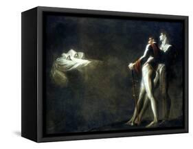 The Three Witches Appearing to Macbeth and Banquo, Late 18th Century-Henry Fuseli-Framed Stretched Canvas