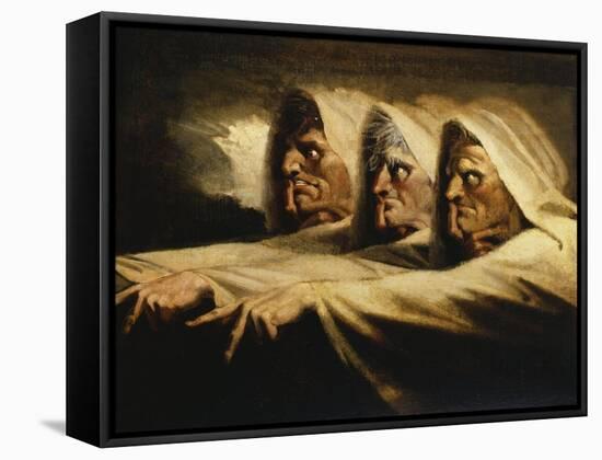 The Three Witches, or the Weird Sisters-Henry Fuseli-Framed Stretched Canvas