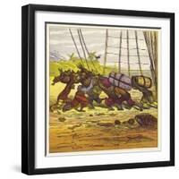 The Three Youthful Mariners-Ernest Henry Griset-Framed Giclee Print