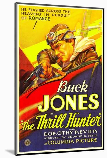 The Thrill Hunter, Buck Jones, 1933-null-Mounted Photo