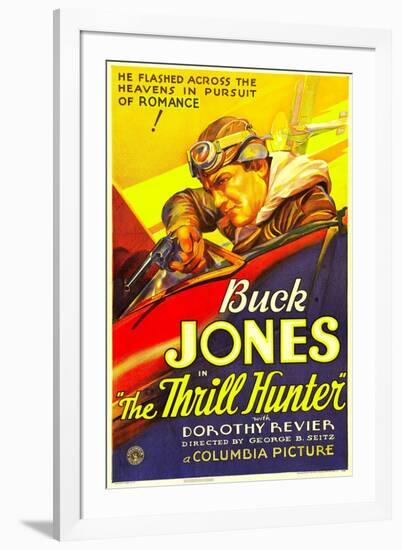 The Thrill Hunter, Buck Jones, 1933-null-Framed Photo