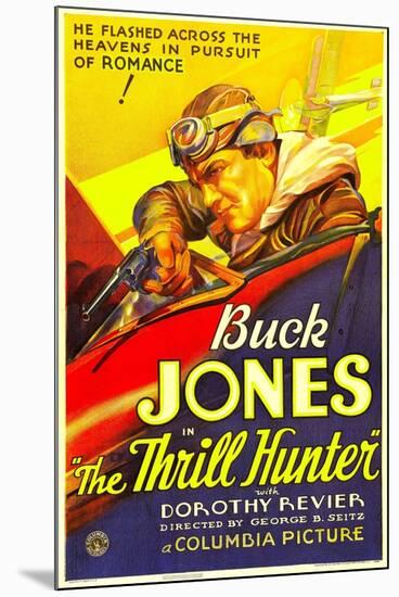 The Thrill Hunter, Buck Jones, 1933-null-Mounted Photo