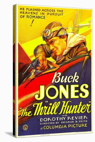 The Thrill Hunter, Buck Jones, 1933-null-Stretched Canvas