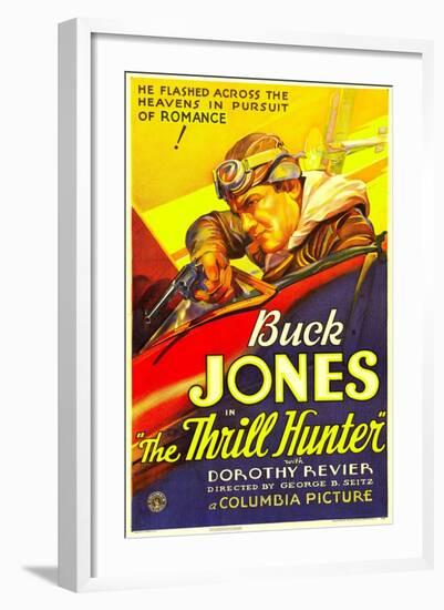 The Thrill Hunter, Buck Jones, 1933-null-Framed Photo