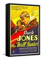 The Thrill Hunter, Buck Jones, 1933-null-Framed Stretched Canvas