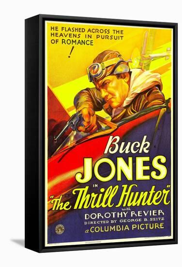 The Thrill Hunter, Buck Jones, 1933-null-Framed Stretched Canvas