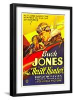 The Thrill Hunter, Buck Jones, 1933-null-Framed Photo