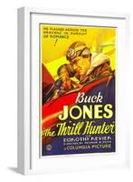 The Thrill Hunter, Buck Jones, 1933-null-Framed Photo