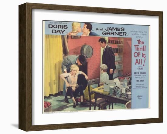 The Thrill of it All, 1963-null-Framed Art Print