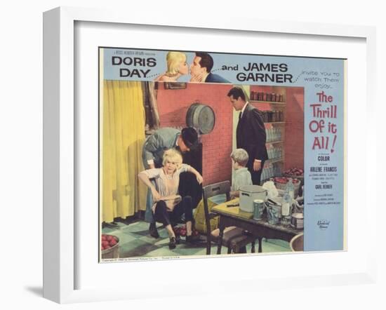 The Thrill of it All, 1963-null-Framed Art Print