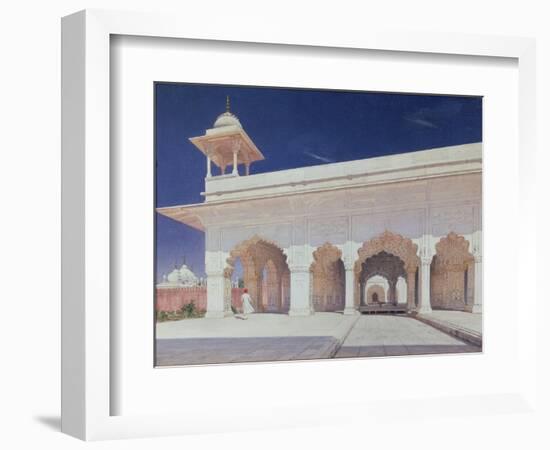 The Throne Hall of the Mughal Emperors in the Delhi Fort, 1875-Vasili Vasilyevich Vereshchagin-Framed Giclee Print