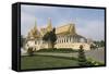 The Throne Hall, the Royal Palace, Phnom Penh, Cambodia-Robert Harding-Framed Stretched Canvas