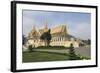 The Throne Hall, the Royal Palace, Phnom Penh, Cambodia-Robert Harding-Framed Photographic Print