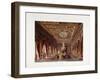 The Throne Room, Carlton House, 1819-Charles Wild-Framed Giclee Print