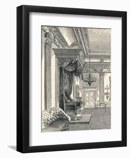 The Throne Room Dublin Castle, 1896-null-Framed Giclee Print