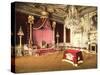 The Throne Room, Fontainebleau Palace, France, C.1890-C.1900-null-Stretched Canvas