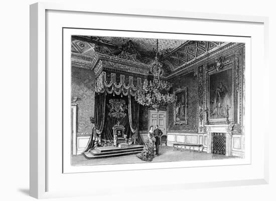 The Throne Room, St James's Palace, London, C1888-null-Framed Giclee Print