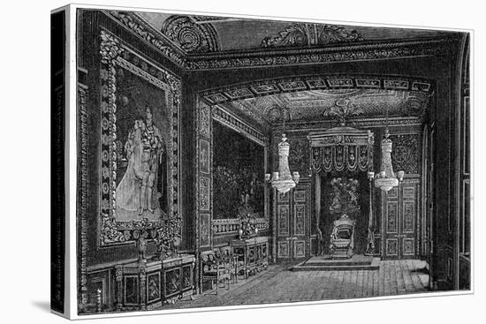 The Throne Room, Windsor, 1880-Robert Taylor Pritchett-Stretched Canvas