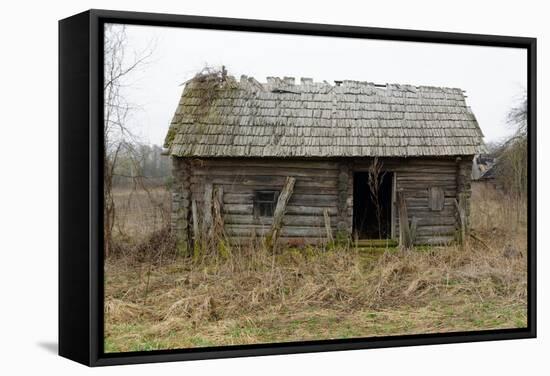 The Thrown House-Krezofen-Framed Stretched Canvas