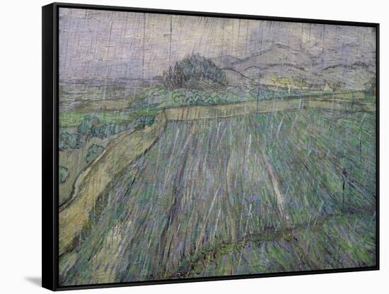 The Thunder Storm-Vincent van Gogh-Framed Stretched Canvas