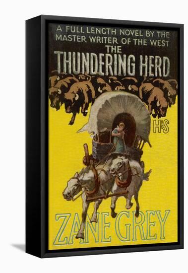 The Thundering Herd-null-Framed Stretched Canvas