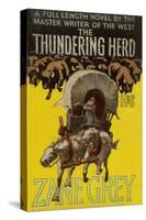 The Thundering Herd-null-Stretched Canvas