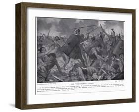 The 'Thundering Legion'-John Harris Valda-Framed Giclee Print