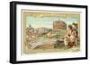 The Tiber, Rome-null-Framed Giclee Print