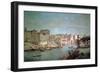 The Tiber to Porto Di Ripetta-Gaspar van Wittel-Framed Giclee Print