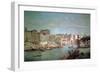 The Tiber to Porto Di Ripetta-Gaspar van Wittel-Framed Giclee Print