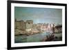 The Tiber to Porto Di Ripetta-Gaspar van Wittel-Framed Giclee Print