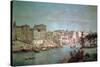 The Tiber to Porto Di Ripetta-Gaspar van Wittel-Stretched Canvas