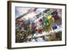 The Tibetan Prayer Flags Made of Colored Cloth-Roberto Moiola-Framed Photographic Print