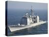 The Ticonderoga-Class Guided-Missile Cruiser USS Shiloh-Stocktrek Images-Stretched Canvas