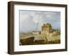 The Tidal Mill at Emsworth-John Thomas Serres-Framed Giclee Print