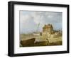 The Tidal Mill at Emsworth-John Thomas Serres-Framed Giclee Print