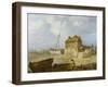 The Tidal Mill at Emsworth-John Thomas Serres-Framed Giclee Print