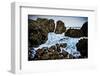 The Tide Rushes in at Siung Beach Outside Yogyakarta, Indonesia-Dan Holz-Framed Photographic Print