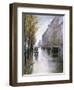 The Tiergartenstrasse, Berlin-Lesser Ury-Framed Giclee Print